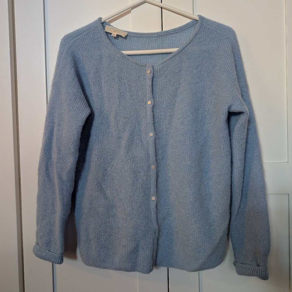 Sezane Gaspard Blue Cardigan (size XS)